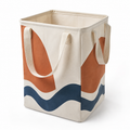 Sac à linge pliable 50 L - Motif Rivage