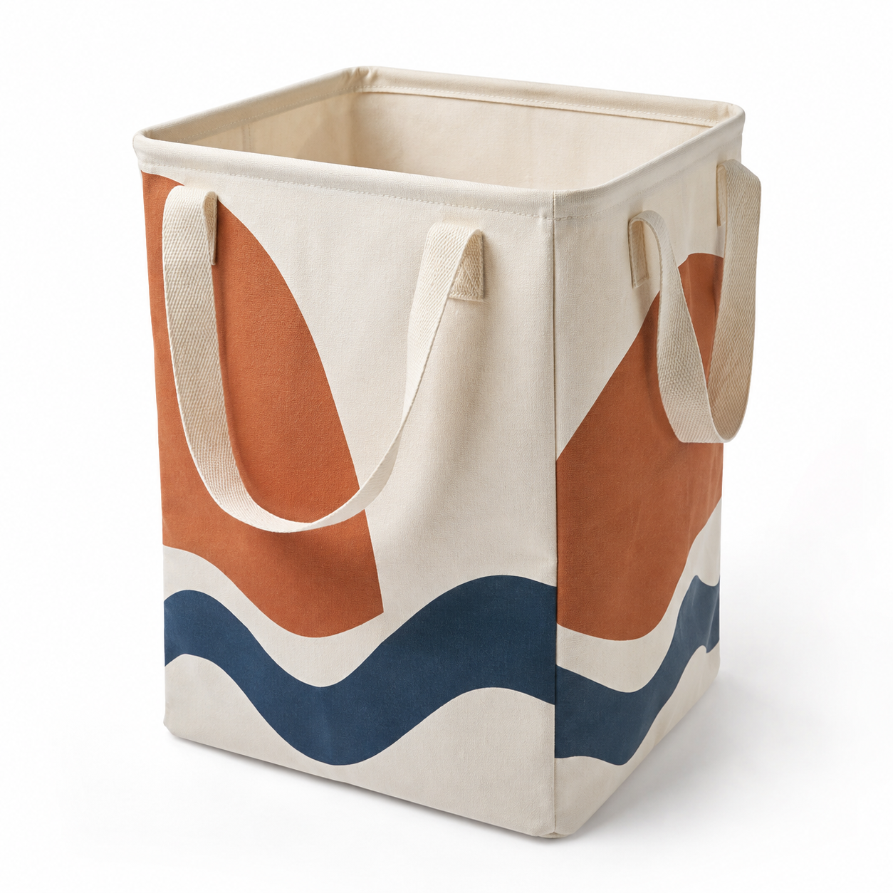 Sac à linge pliable 50 L - Motif Rivage